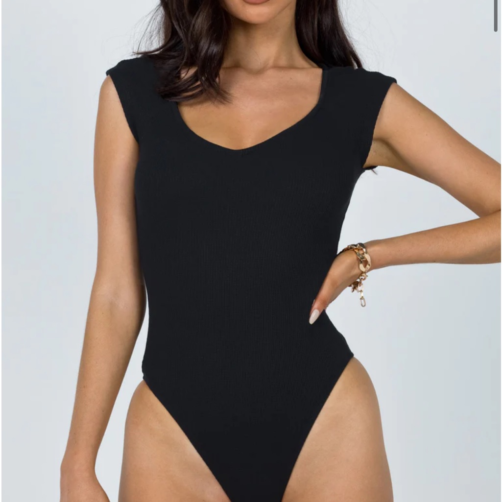 Carey Bodysuit Black